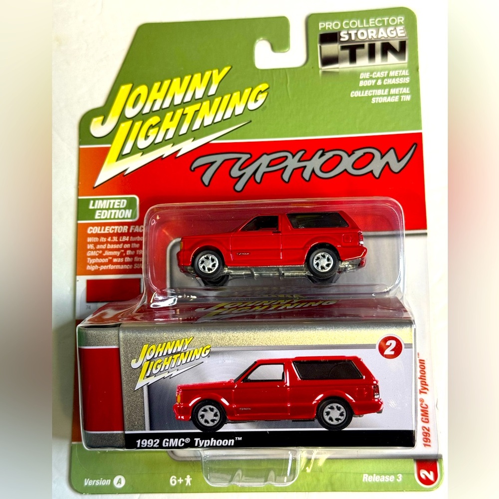 Johnny Lightning Limited Edition 1992 GMC TYPHOON